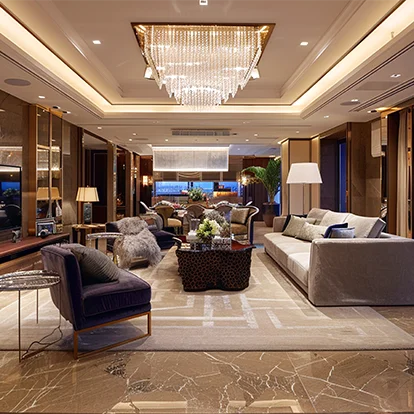 Beautiful Luxury Living Room With Interior